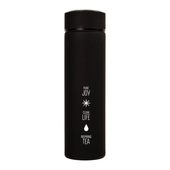 Full Leaf Vacuum Flask Tea Infuser - Accessories - Full Leaf Tea Company - Black